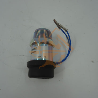 12V Fuel Shutoff Stop Solenoid 30A87-00060 for Mitsubishi Engine K3B K3E K3M K4D