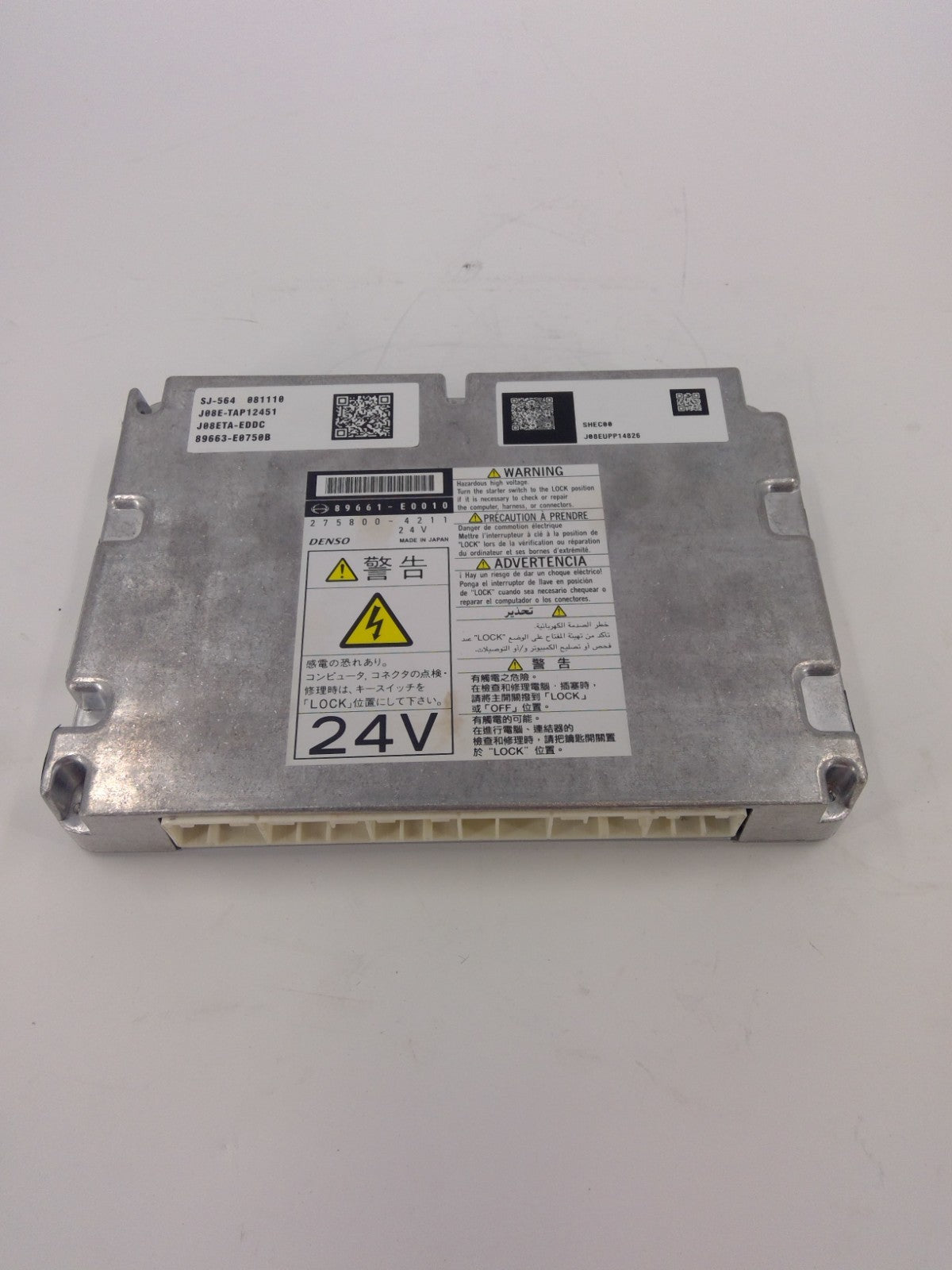 ECU Controller w/ Program 89661-E0010 YN22E00263S001 275800-4213 for Hino Engine