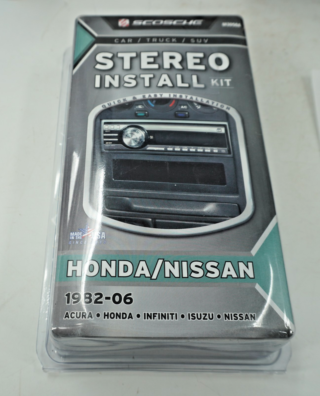 Scosche UI3050A Car Stereo Install Kit Honda / Nissan 1982 - 2006 DIY