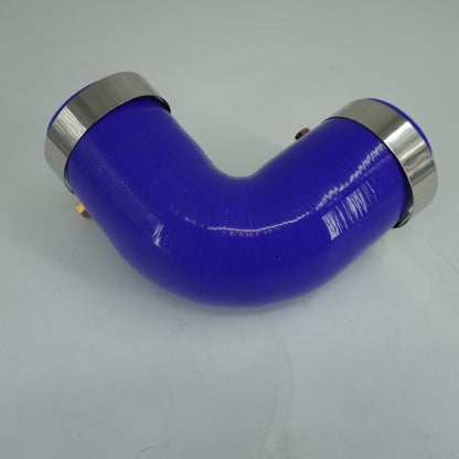 Silicone 90° Elbow Hose w/Clamps F04-6006 for Peterbilt 365 367 384 386 387 388