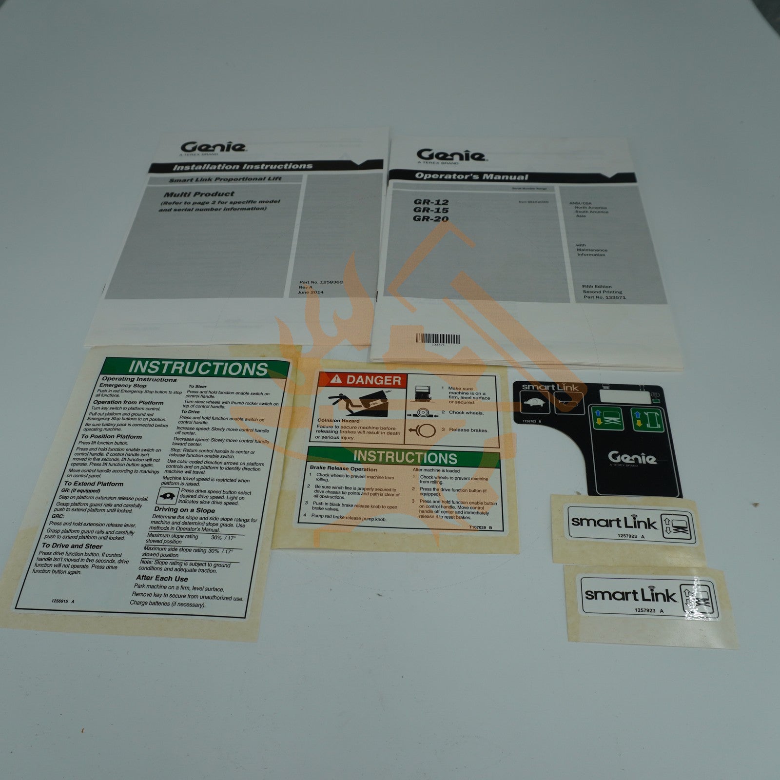 SMARTLINK PROP LIFT UPGRADE KIT ANSI GR GENIE OEM ORG 1258335GT