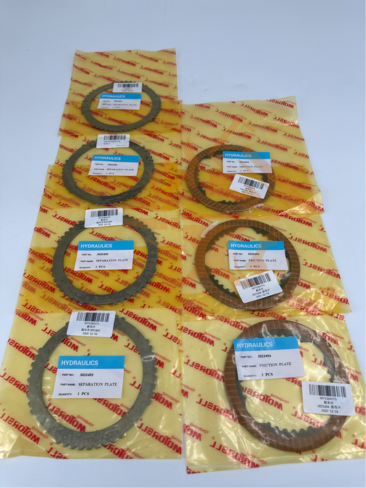 1 Set Friction Plate 3033493 3033494 for Hitachi Excavator EX100 EX120
