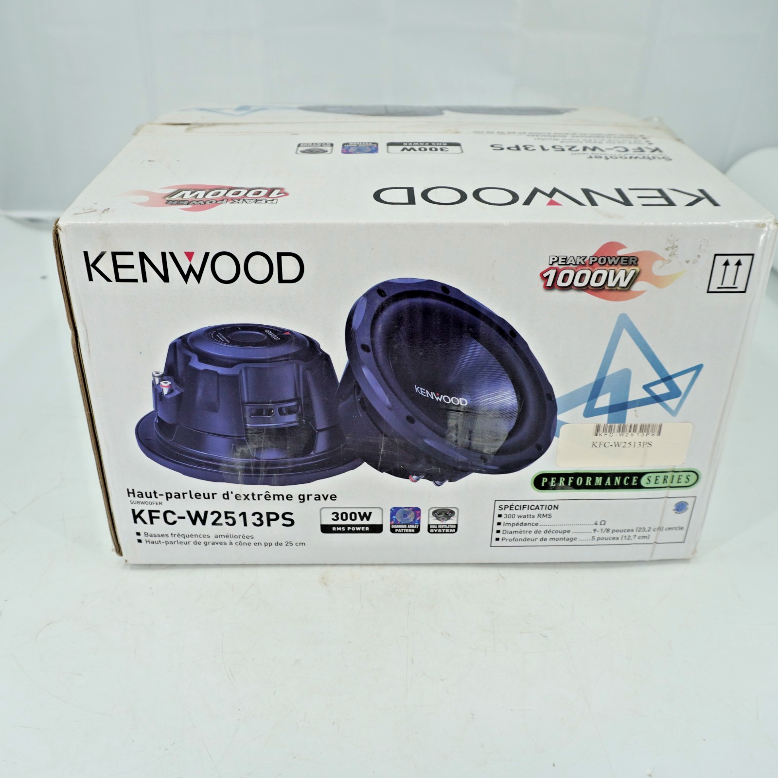 KENWOOD KFC-W2513PS Subwoofer