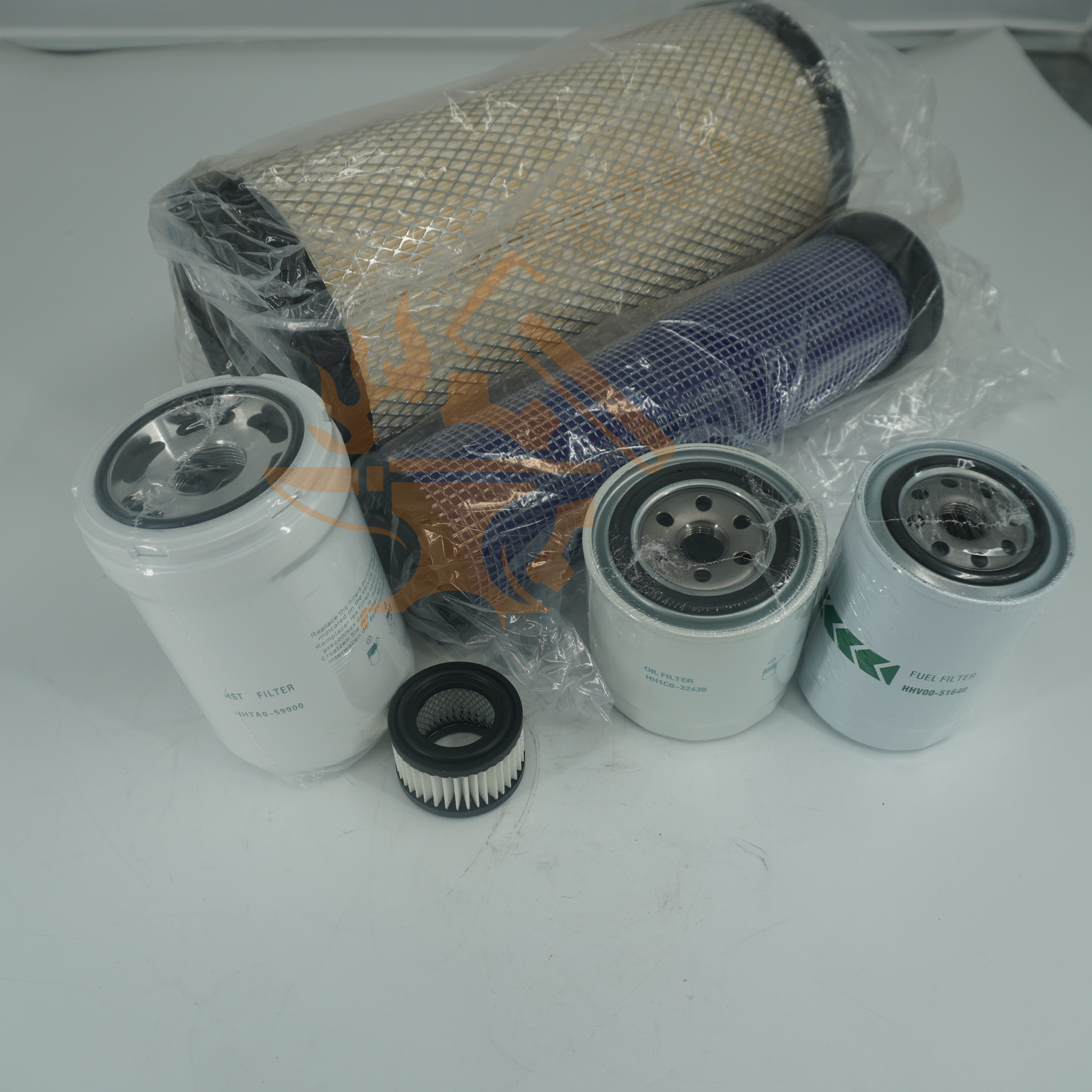 Filter Kit for Kubota Track Loader SVL75 SVL75- SN 26158 And Above