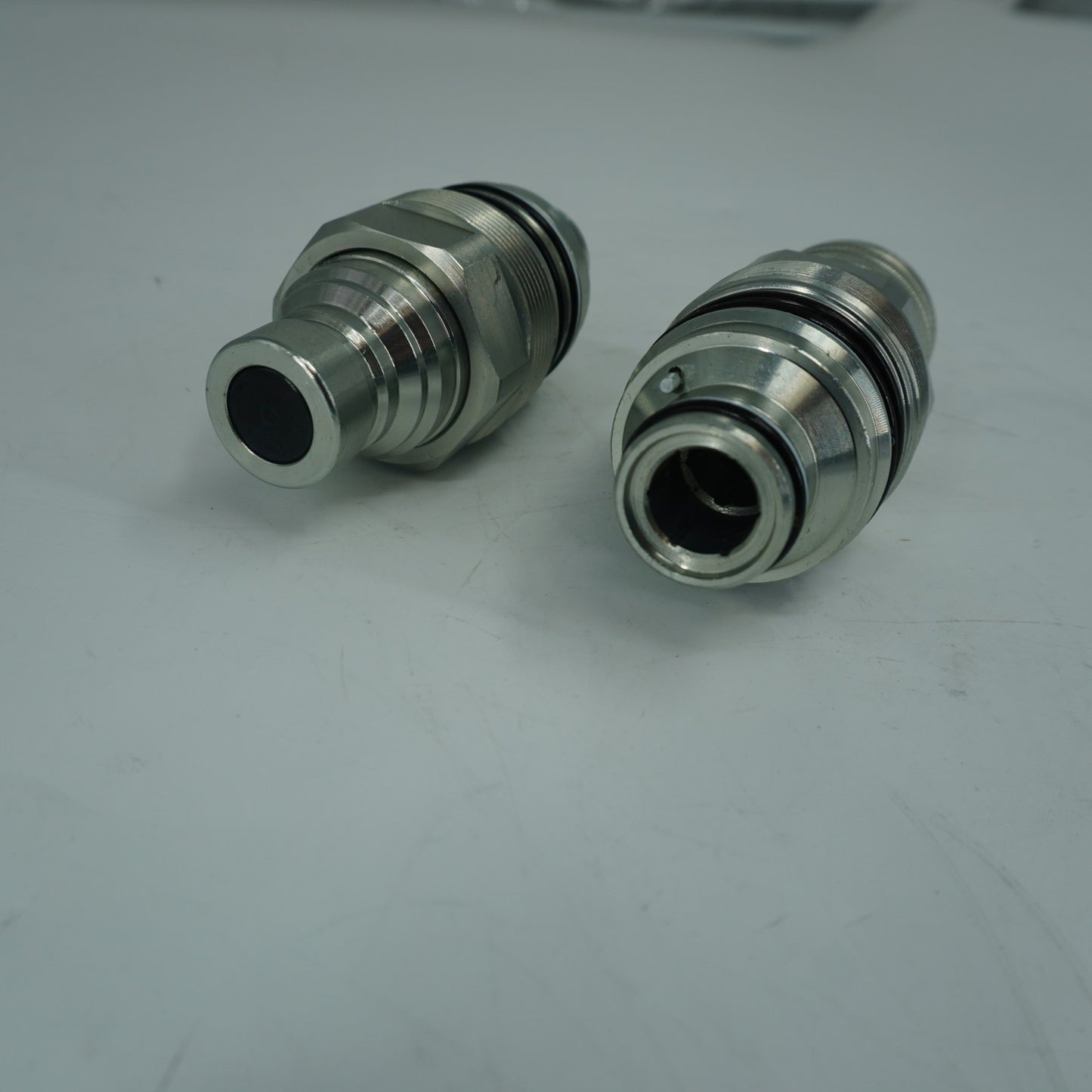 Male & Female Flat Face Coupler Kit 6679837 6680018 for Bobcat 753 763 773 863