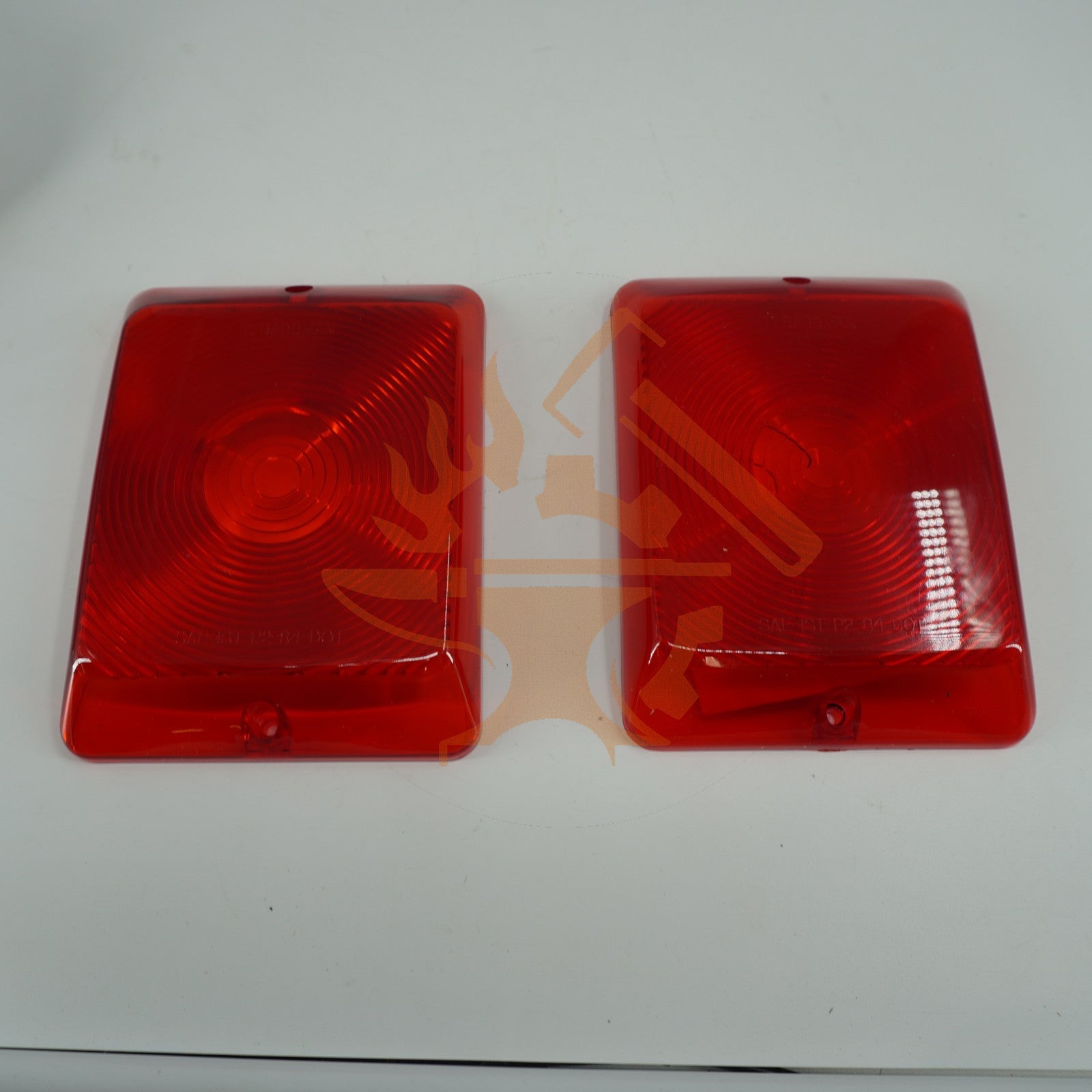 Aftermarket Bargman 34-84-010 Series 84/85 4"X6" Red Tail Light Lens