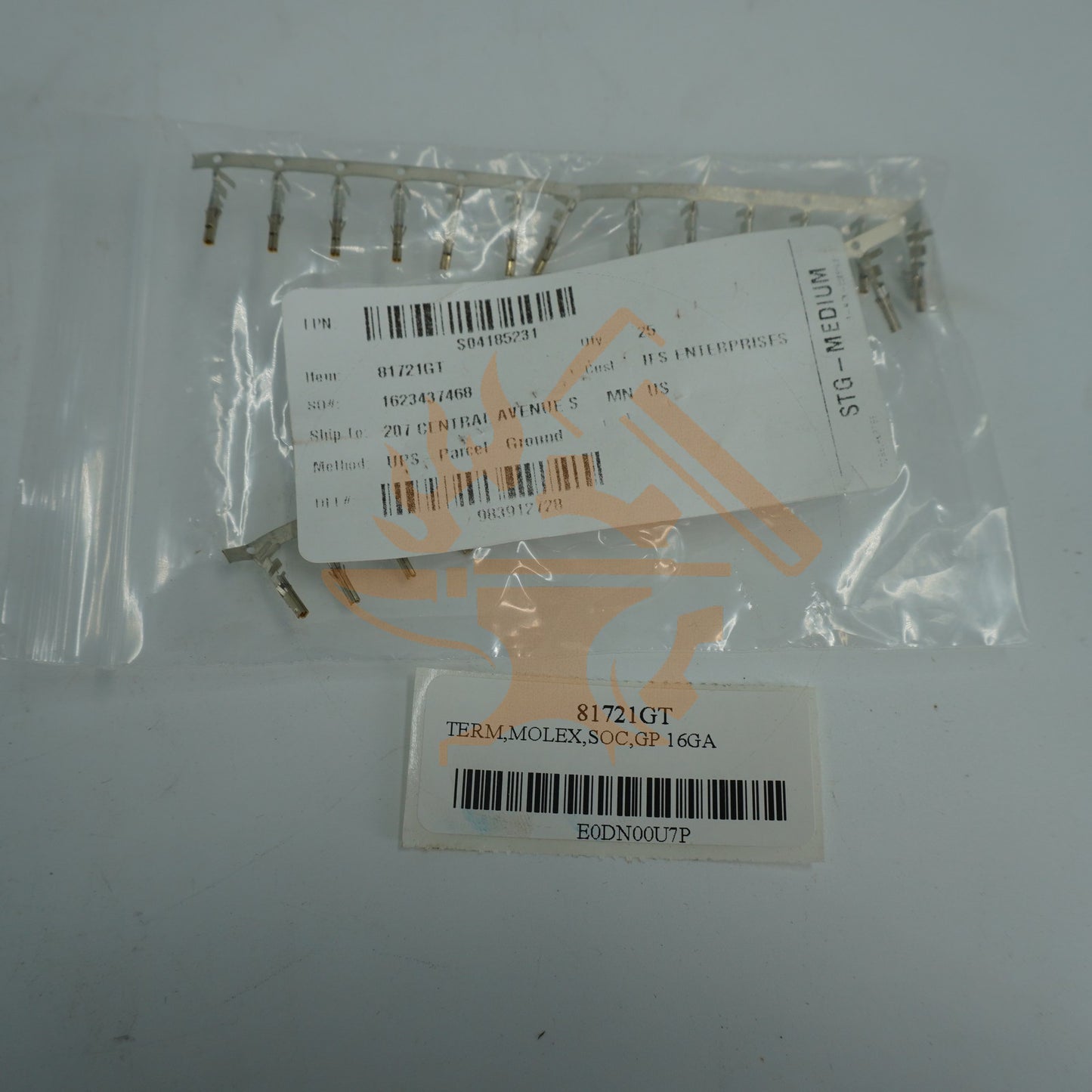 TERM,MOLEX,SOC,GP 16GA GENIE ORG 81721GT