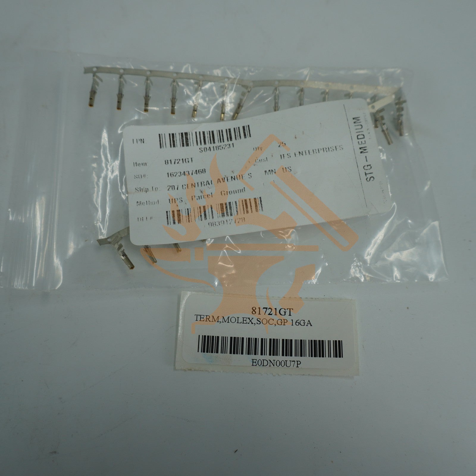 TERM,MOLEX,SOC,GP 16GA GENIE ORG 81721GT