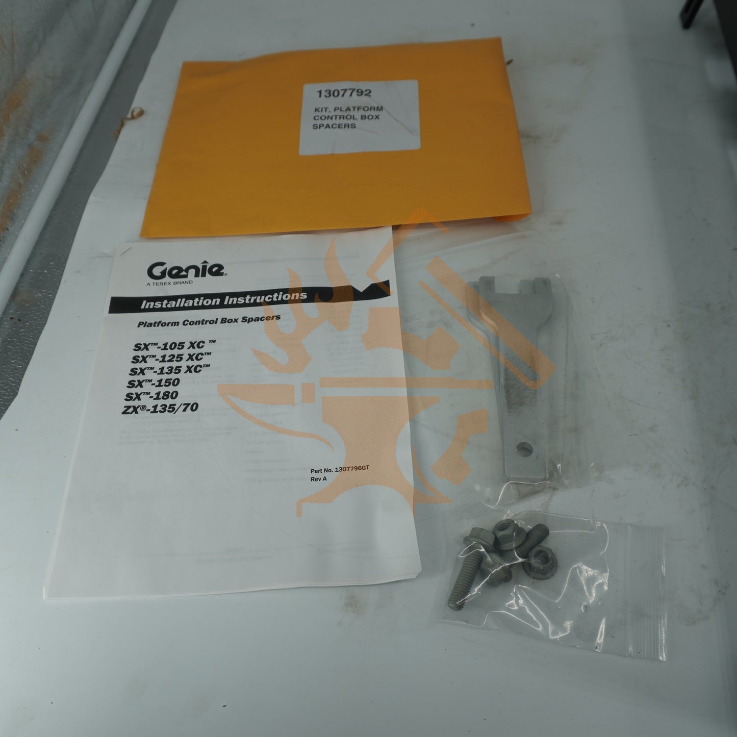 CONTROL BOX SPACERS PLATFORM KIT GENIE OEM ORG 1307794GT