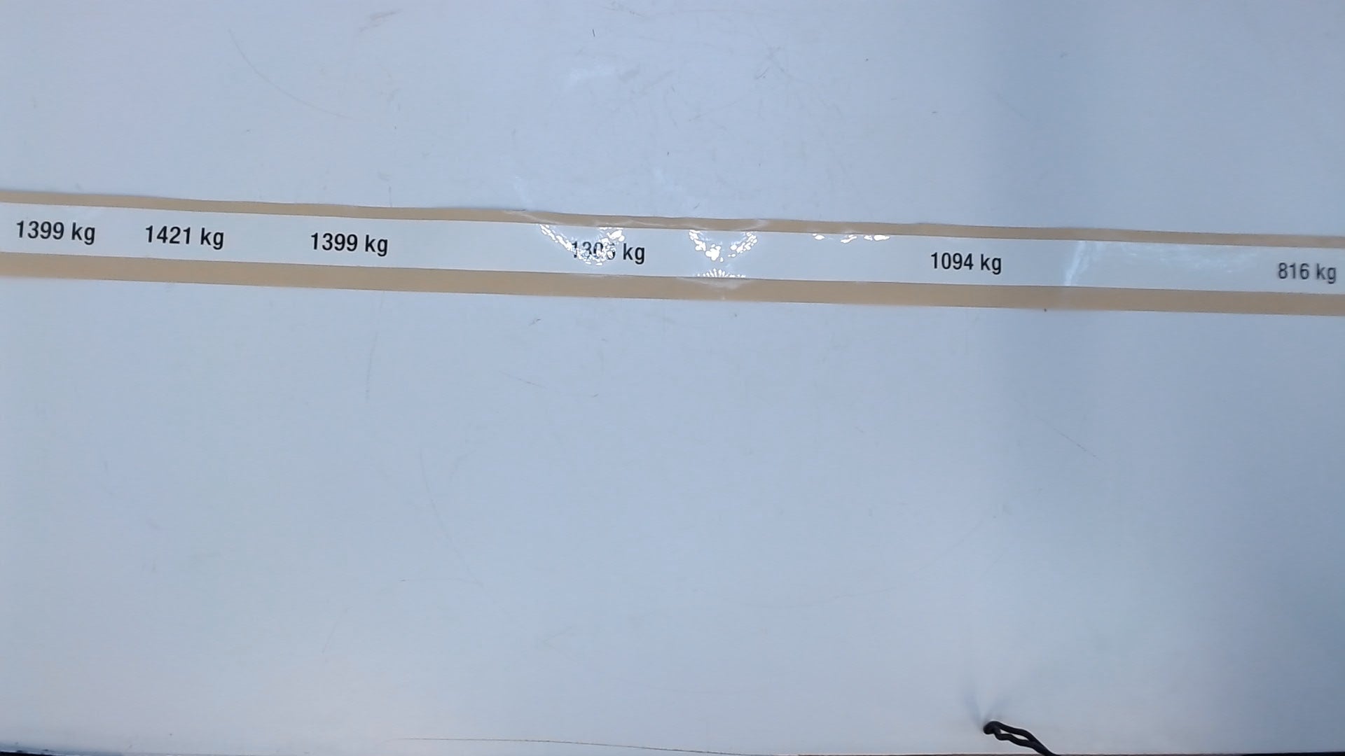 DECAL, LABEL, CAP INDICATOR, 4390