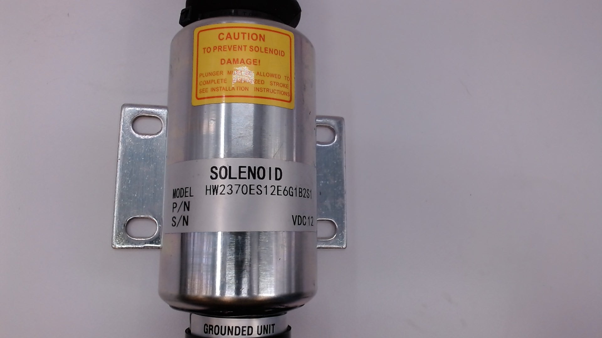 12V WOODWARD SHUT DOWN SOLENOID FOR ENGINE