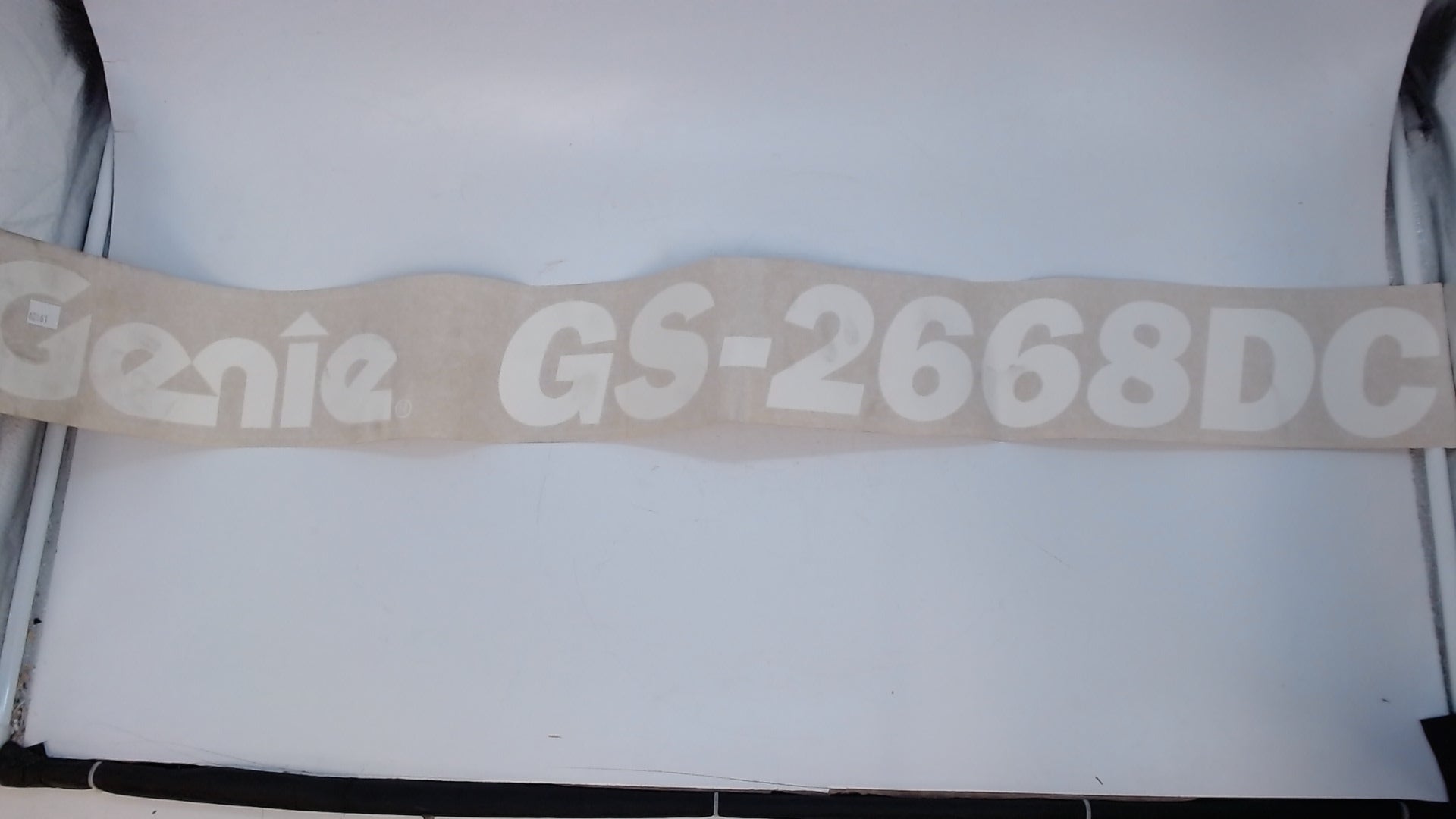 DECAL, COSMETIC, GENIE GS-2668DC