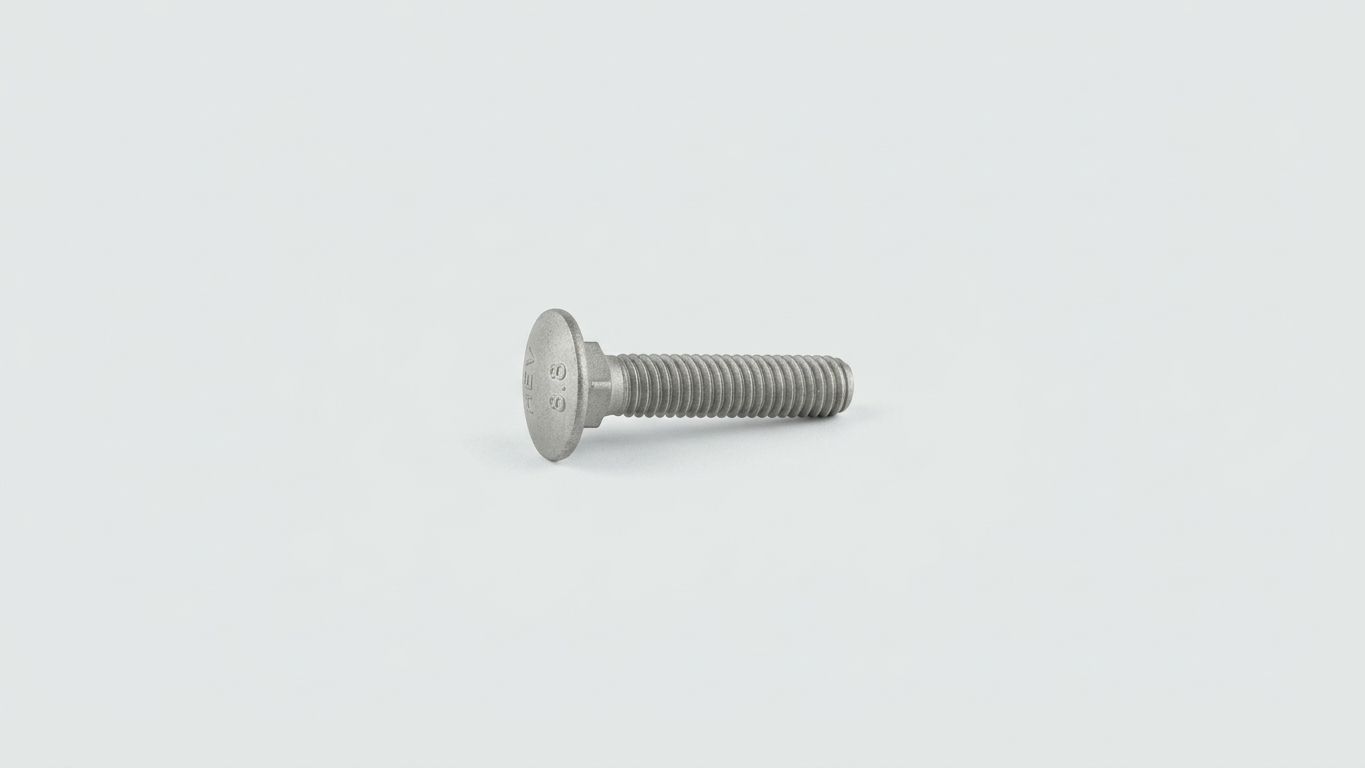 BOLT, CARRIAGE, 1/4-20X1.25, 5, ZAG