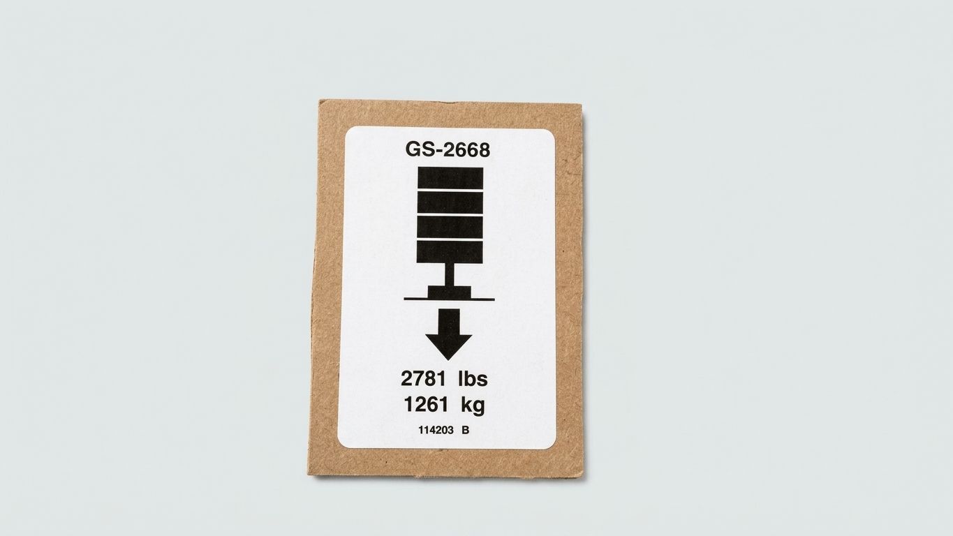 DECAL, LABEL, OUTRIGGER LD 2668