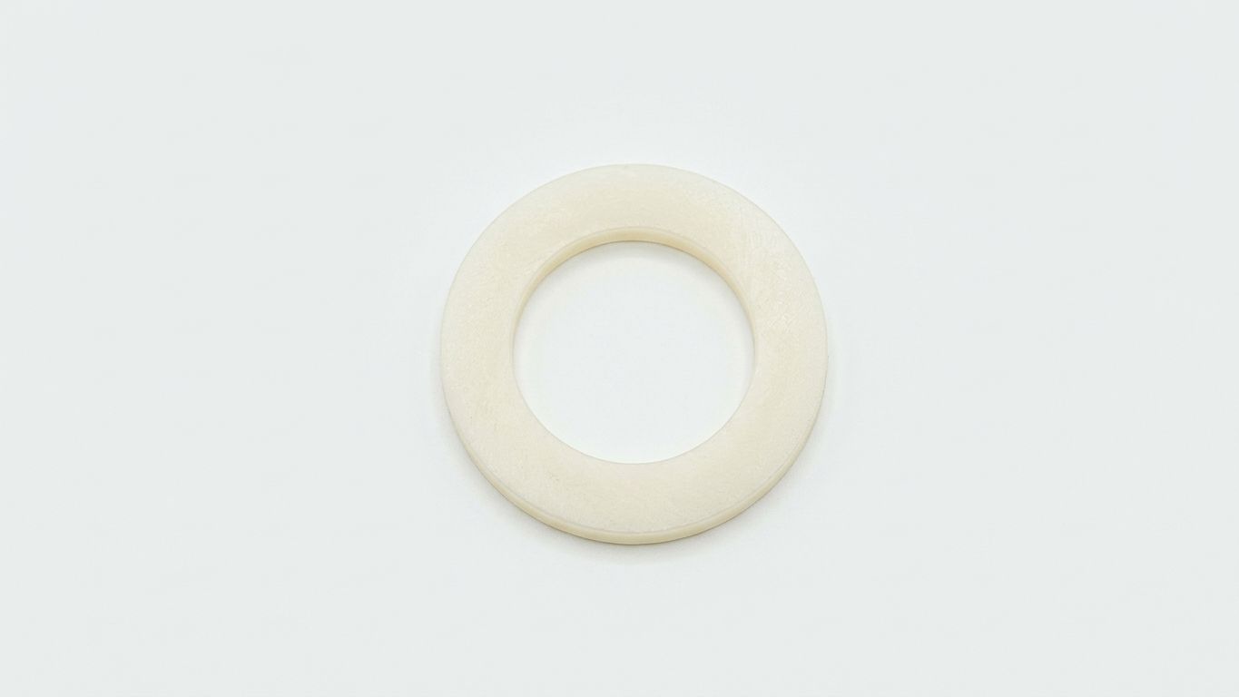 SPACER, NYLON, 2.01 X 1.28 X.135