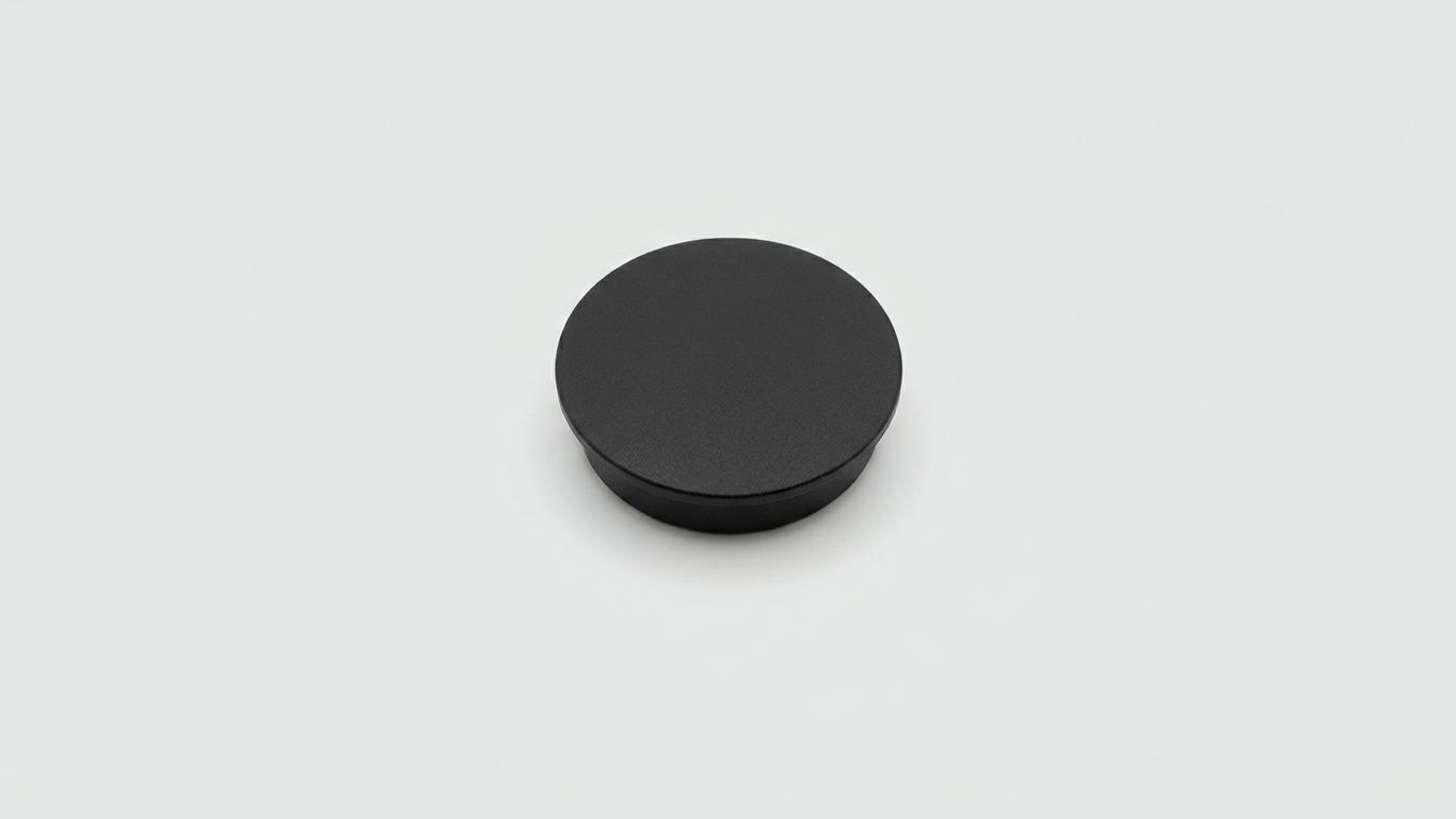 PLUG, NYLON 1.032 BLACK DOMED