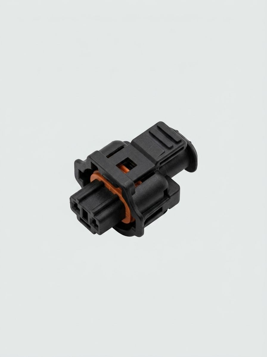 CONN, PLUG 2WAY, BOSCH KOMPAKT 1.1A BLACK