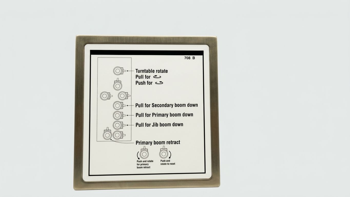 DECAL, LABEL, MANUAL LOWER VALVE