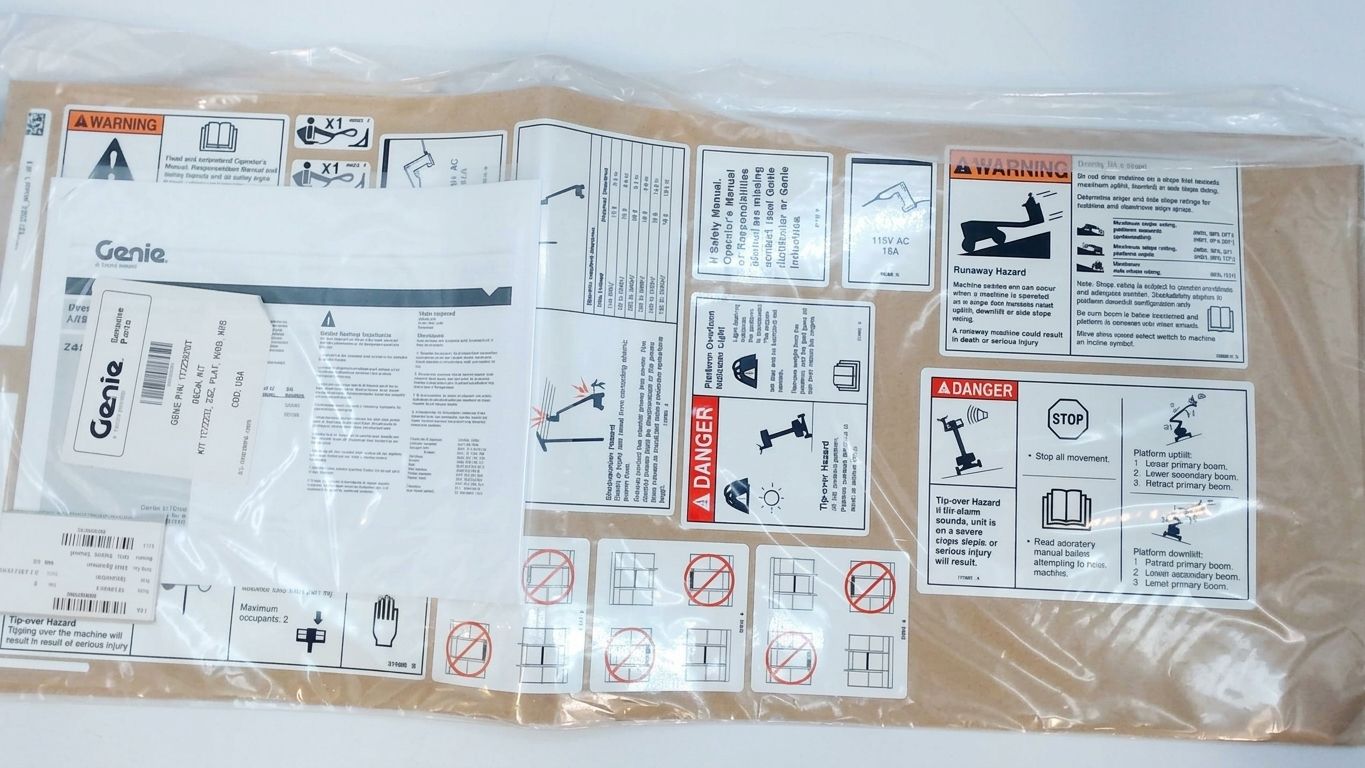 DECAL KIT, Z62, PLAT, WRD, AUS