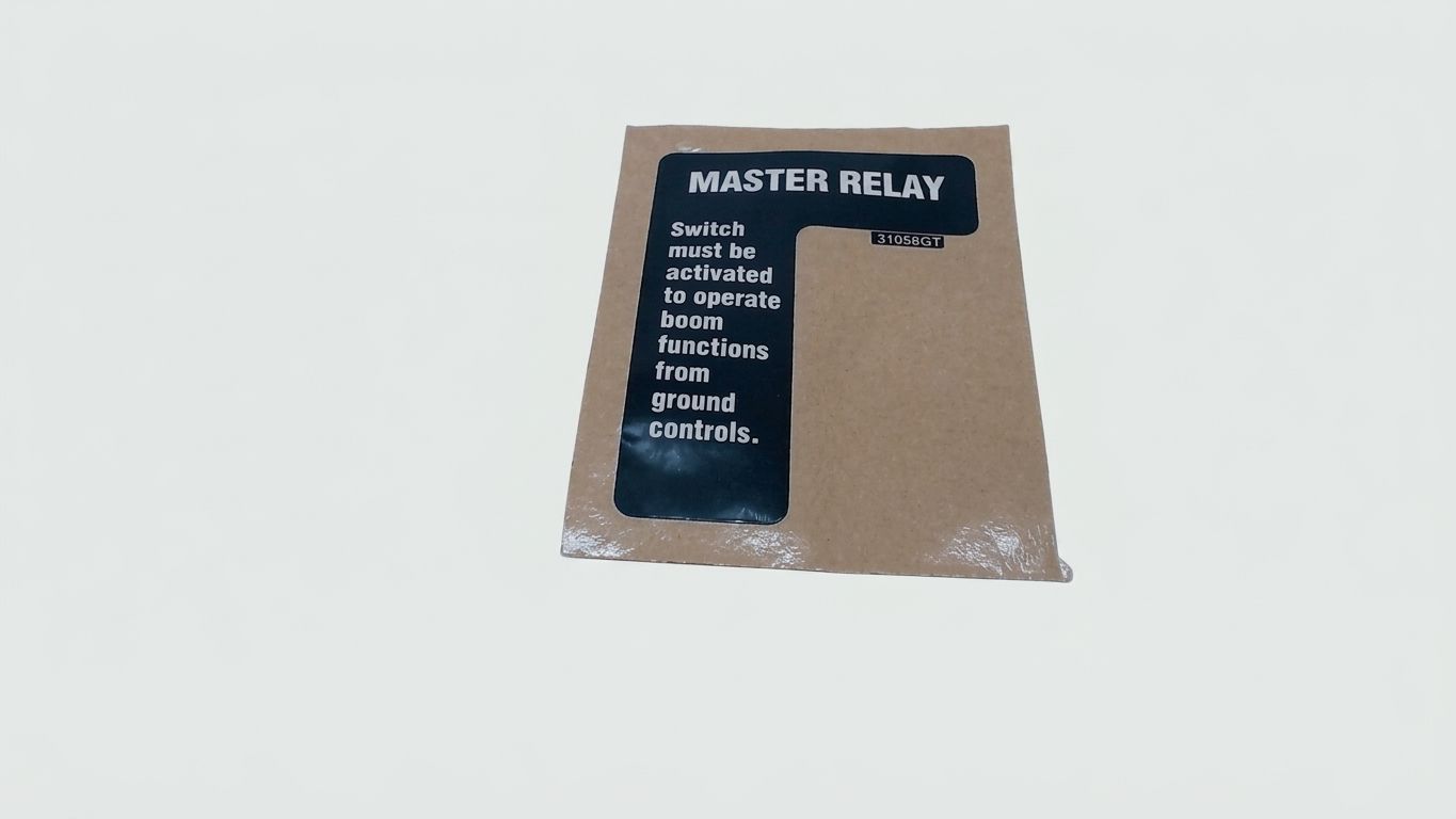 DECAL, MASTER RELAY, Z45MP
