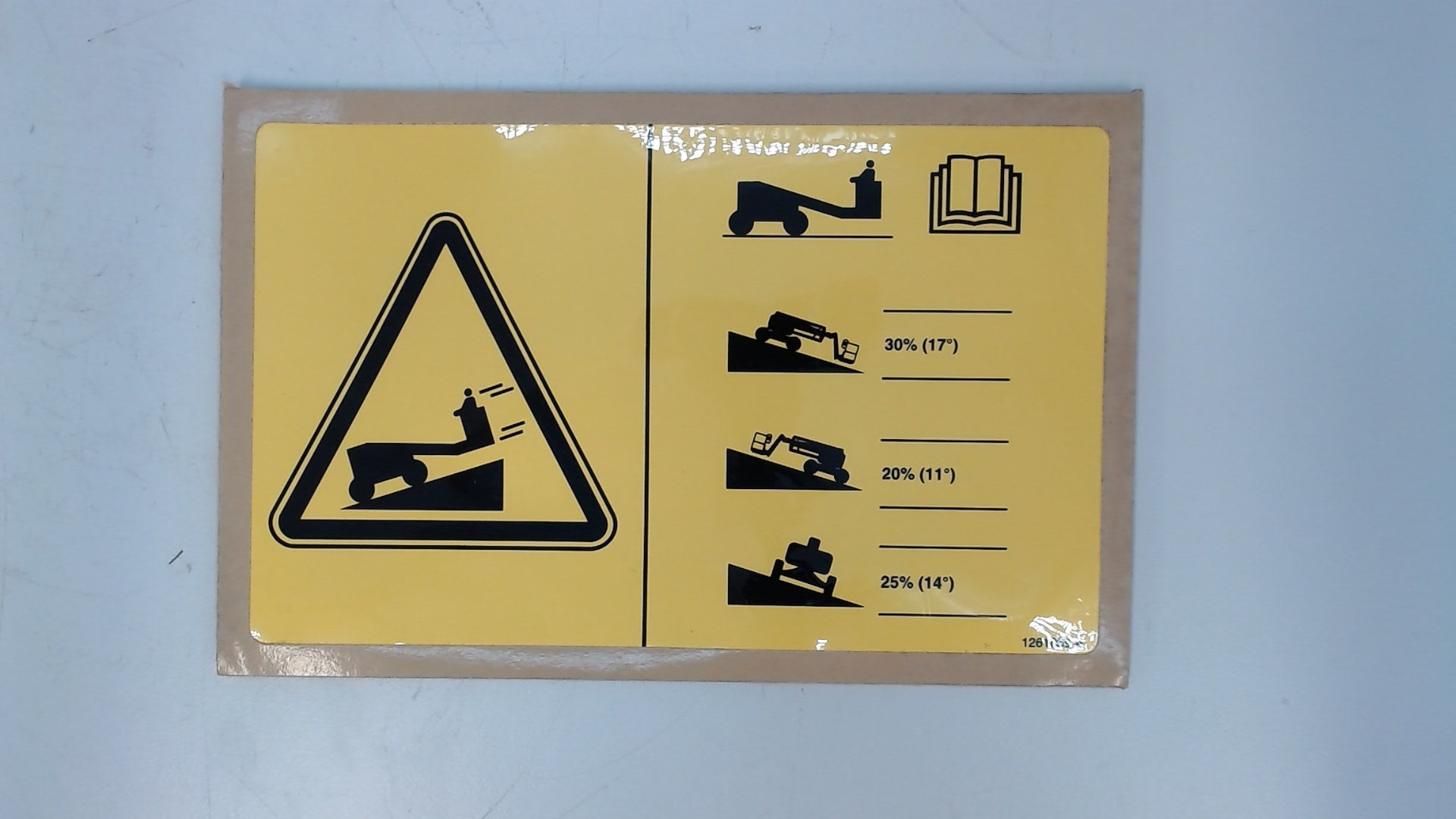 DECAL, RUNAWAY HAZARD