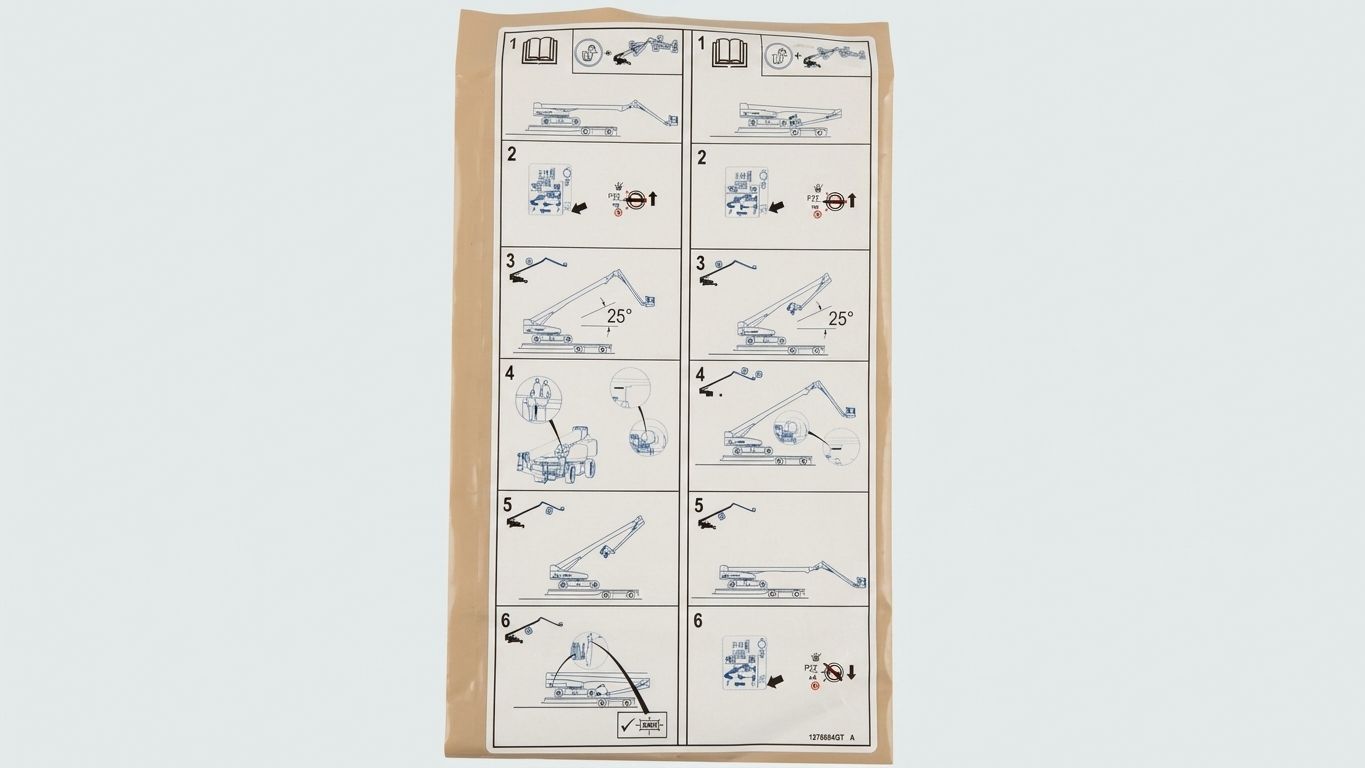 DECAL, STOW PROCEDURE, GROUND BOX