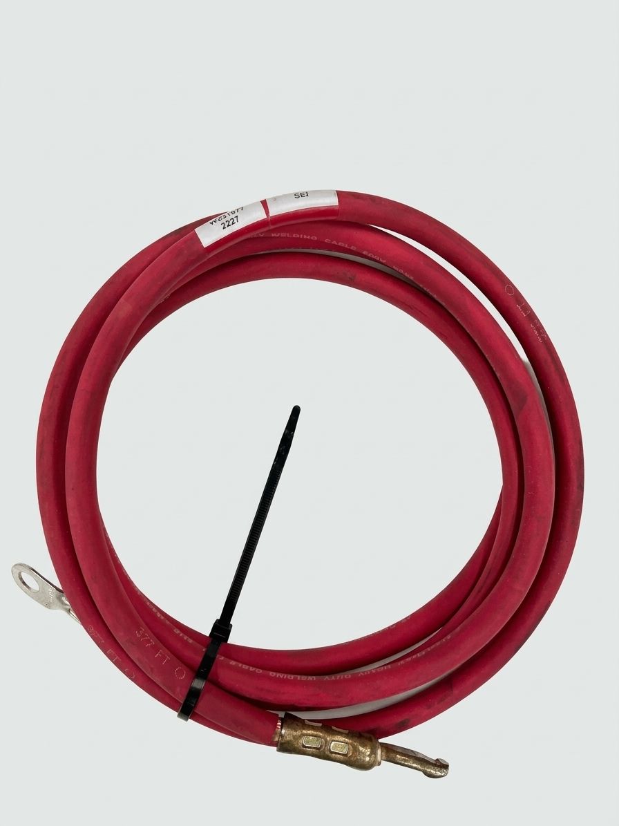 CABLE ASSY, BATT, 97.5" RED