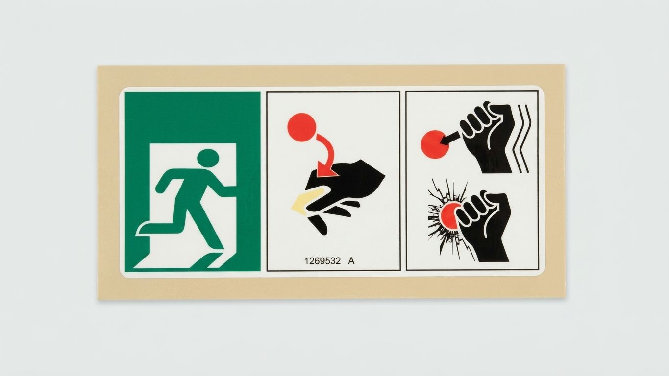 DECAL, SAFE T PUNCH