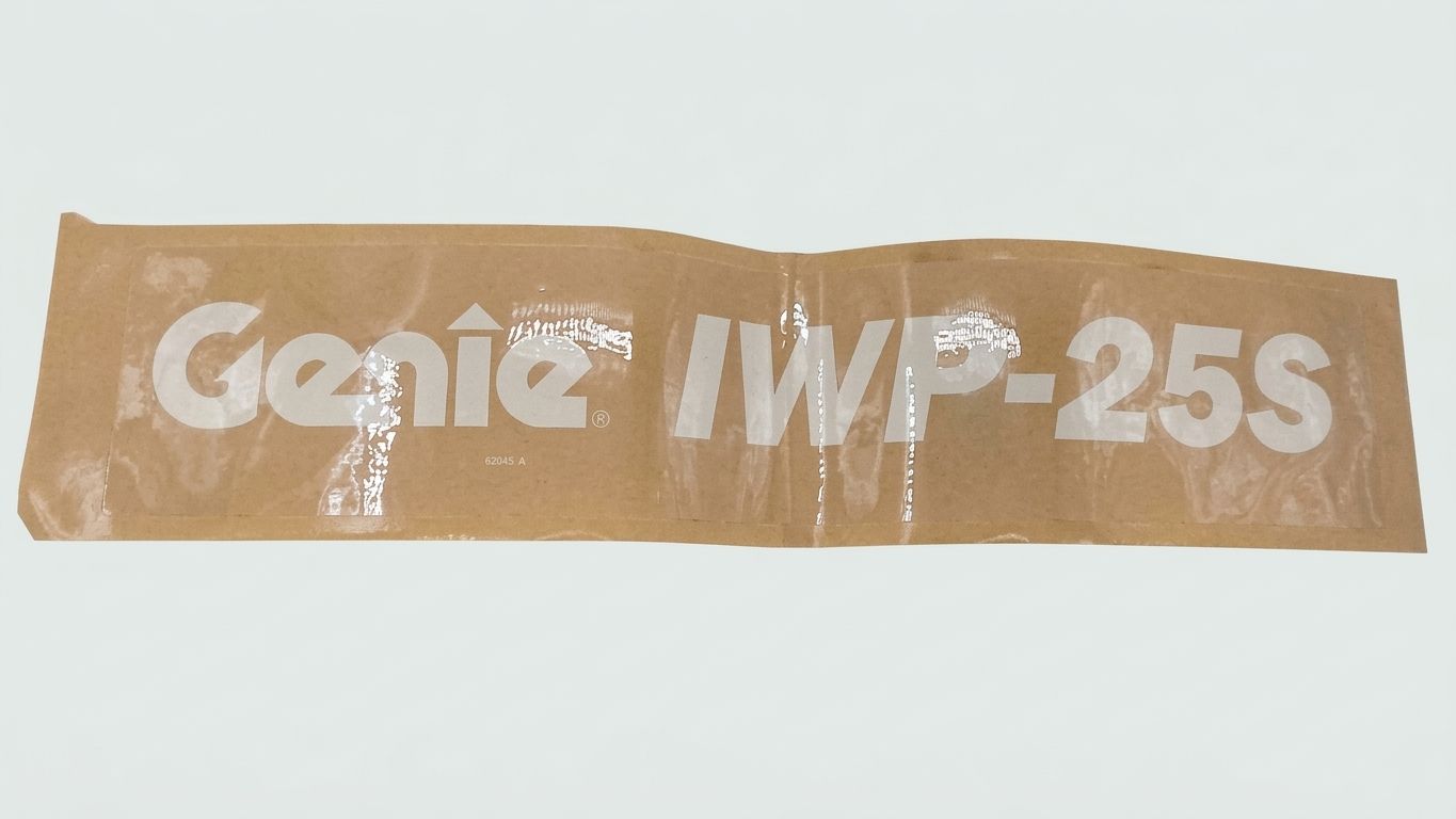 DECAL, COSMETIC, GENIE IWP-25S