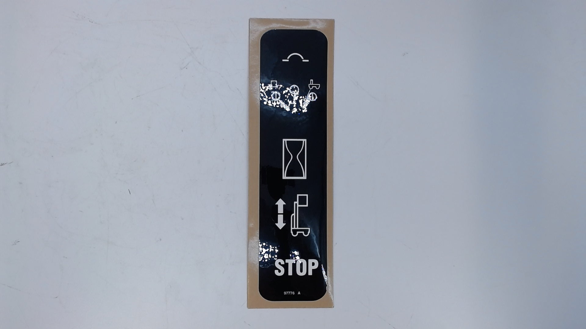 DECAL, GROUND CONTROL PANEL