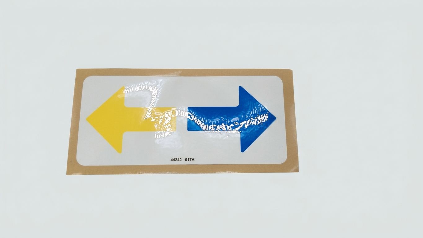 DECAL, LABEL, DIRECTION ARROWS