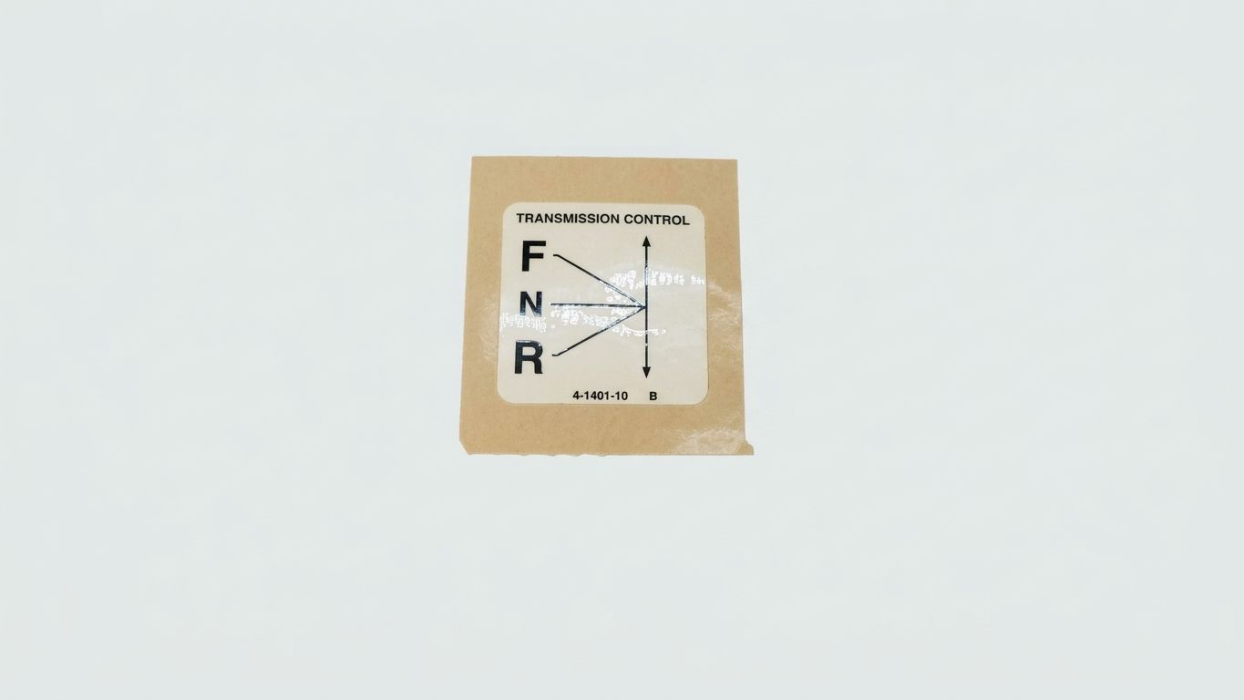 DECAL, TRANSMISSION CONTROL