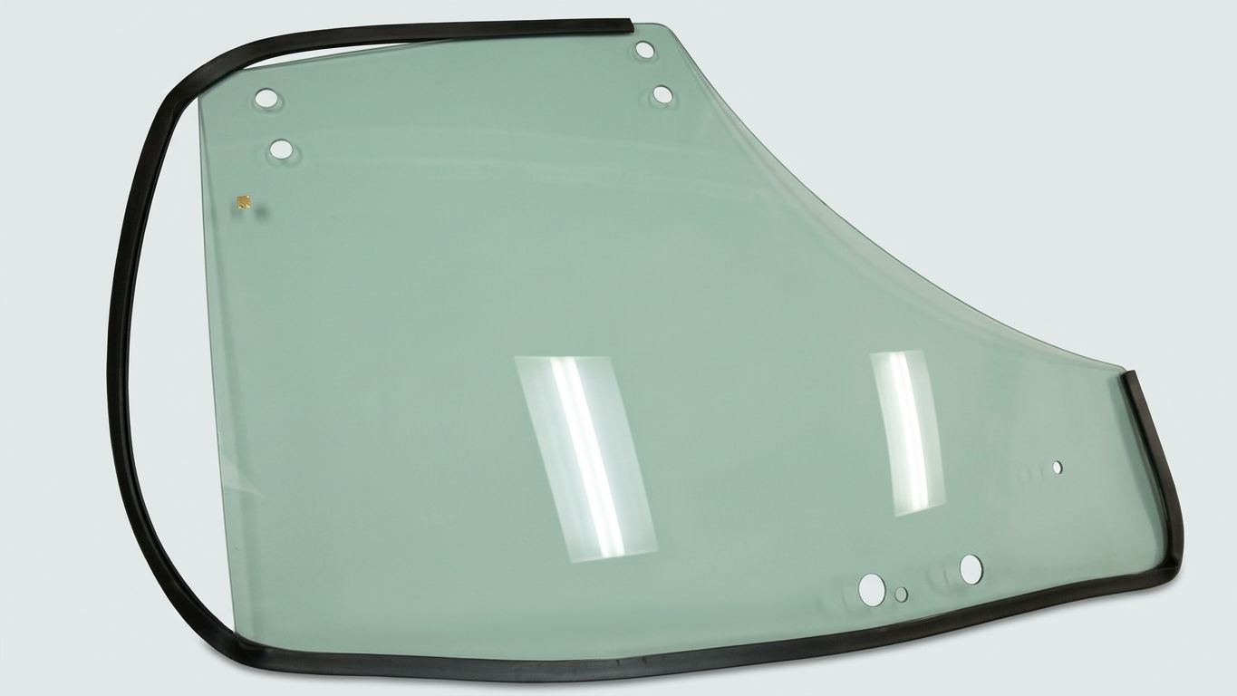 LEFT HAND CAB DOOR GLASS