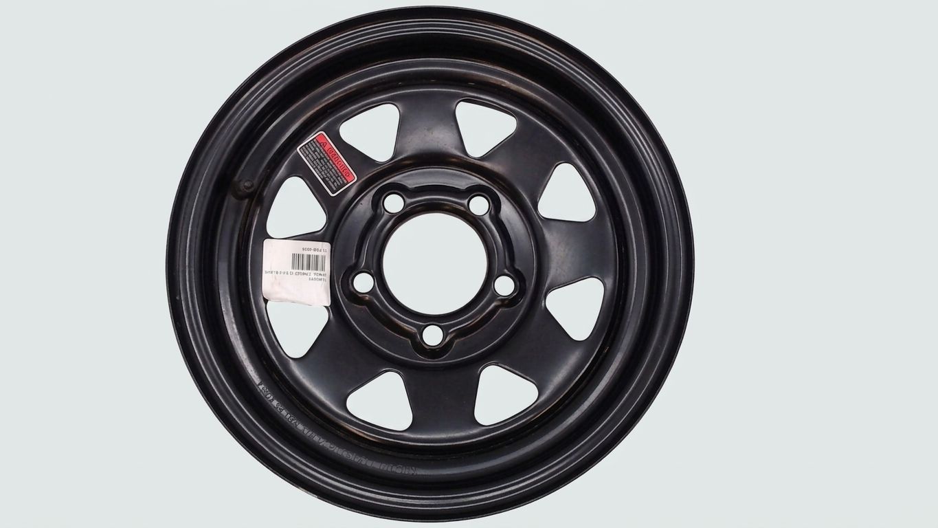 WHEEL, TRAILER 13 X 4.5 BLACK