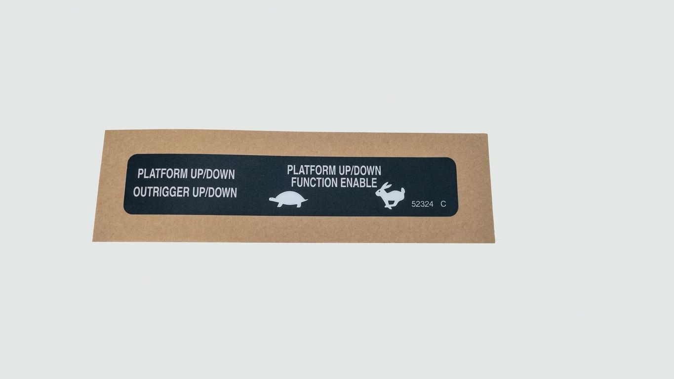 DECAL, LABEL, UP/DOWN & FNCTN EN