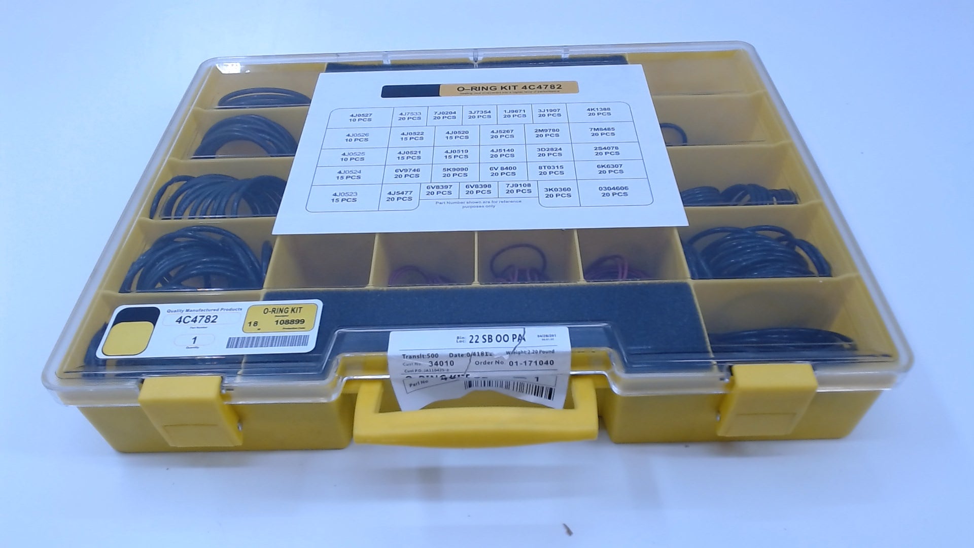 580 PCS SEAL O-RING KIT