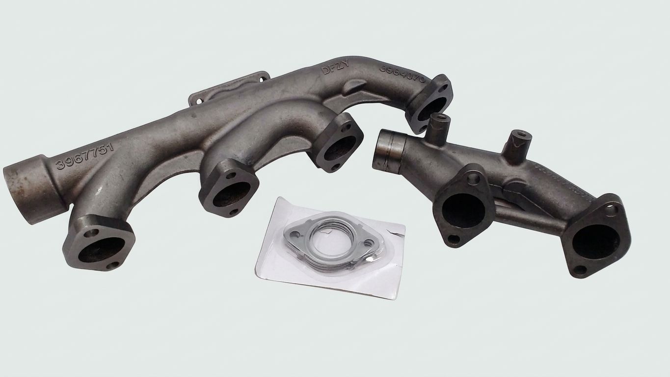 EXHAUST MANIFOLD WITH GASKET