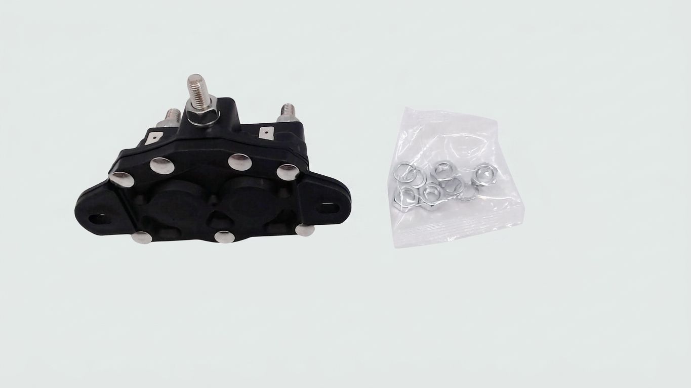 WINCH MOTOR REVERSING SOLENOID SWITCH