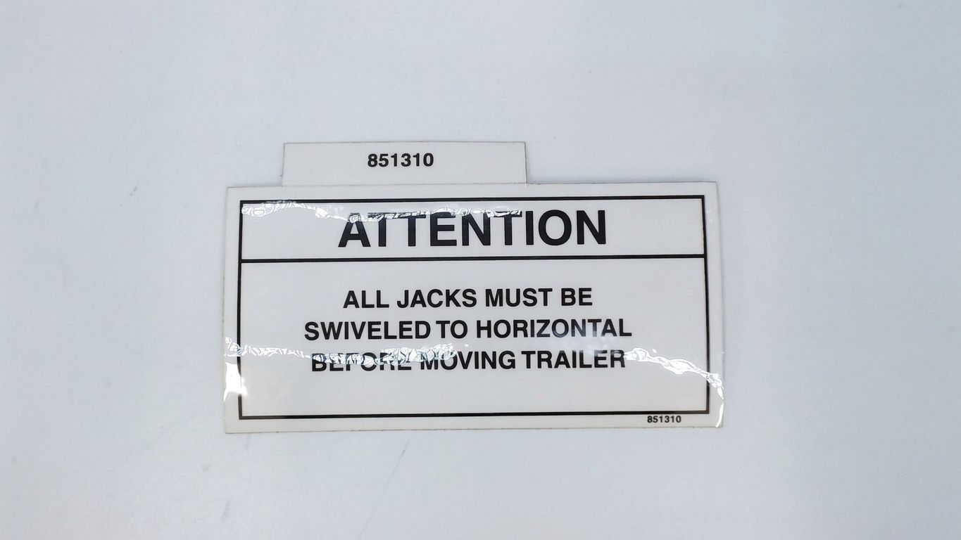 DECAL- WARNING ALLJAC