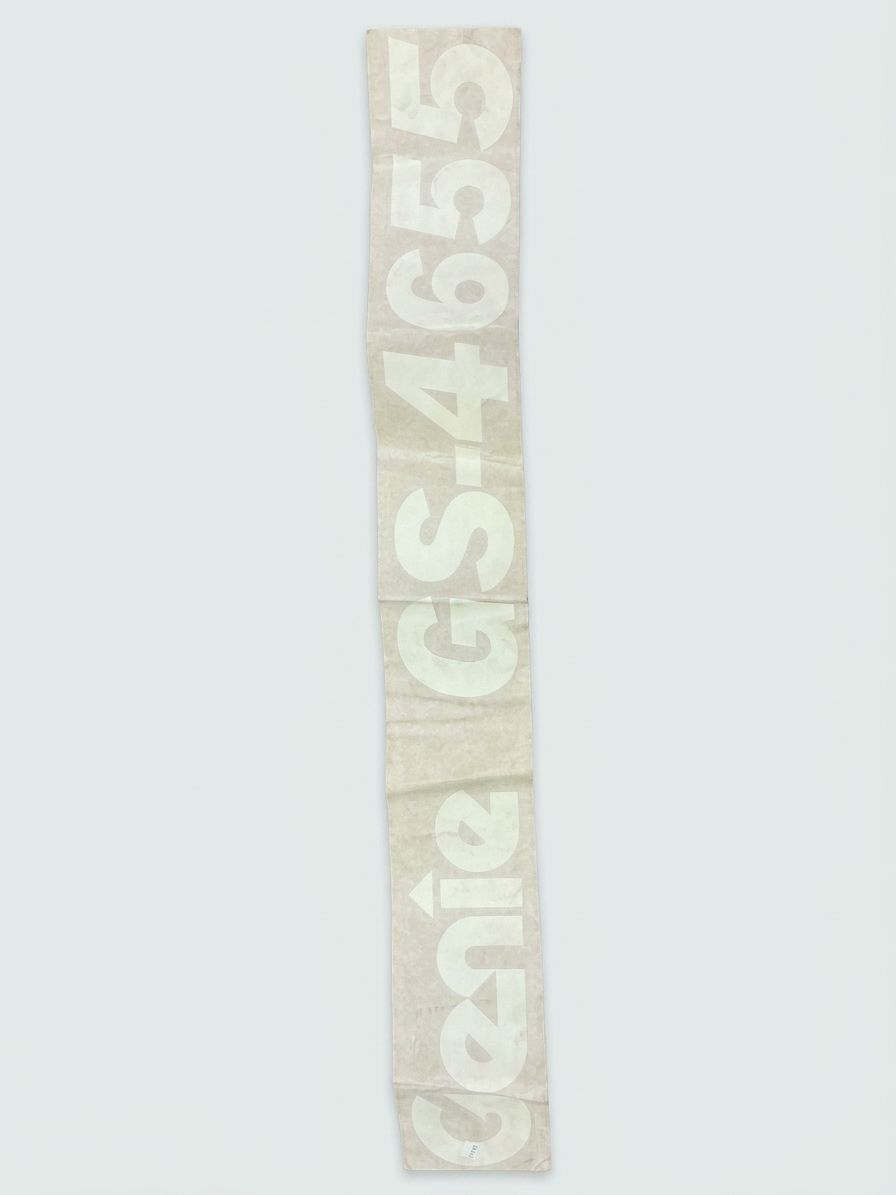 DECAL, COSMETIC, GENIE GS-4655