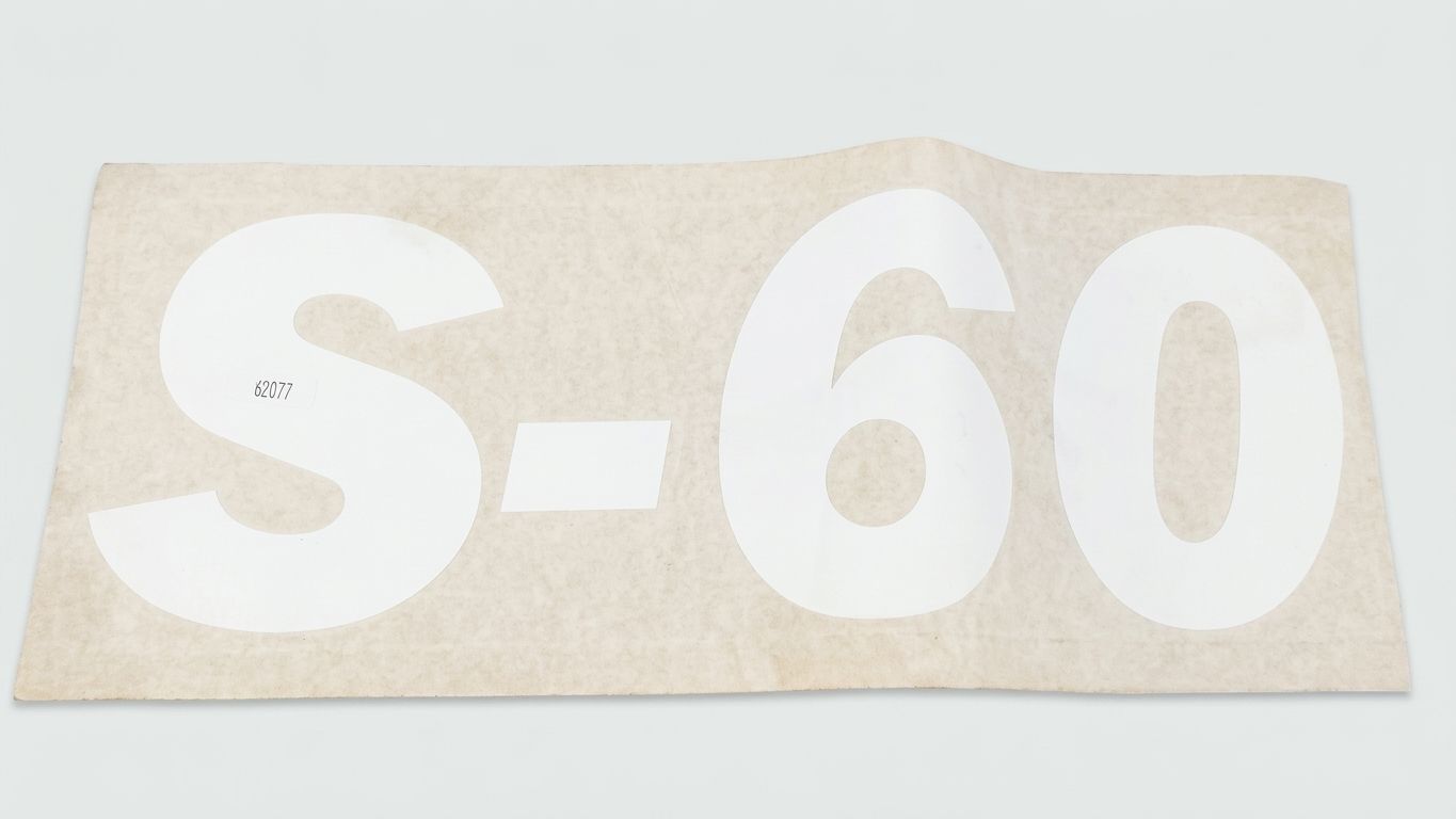 DECAL, COSMETIC, S60