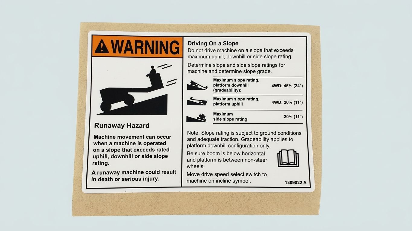 DECAL, WORD, RUNAWAY, 45%/20%/20%