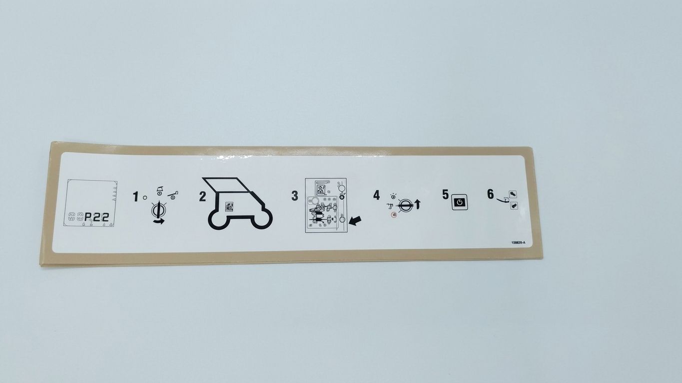 DECAL, INSTR-BYPASS KEY SWITCH