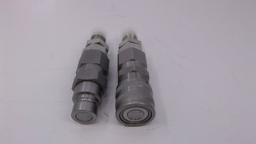 JIC THREAD 1/2'' FLAT FACE HYDRAULIC QUICK CONNECT COUPLER
