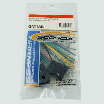 SCOSCHE GM18B WIRING HARNESS FOR 2007-2011 GMC,CHEVEROLET,BUICK
