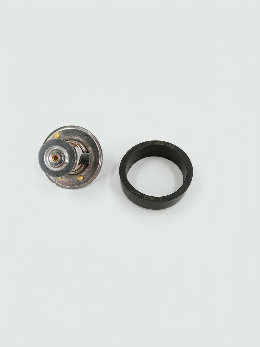 THERMOSTAT AND GASKET BUSHING