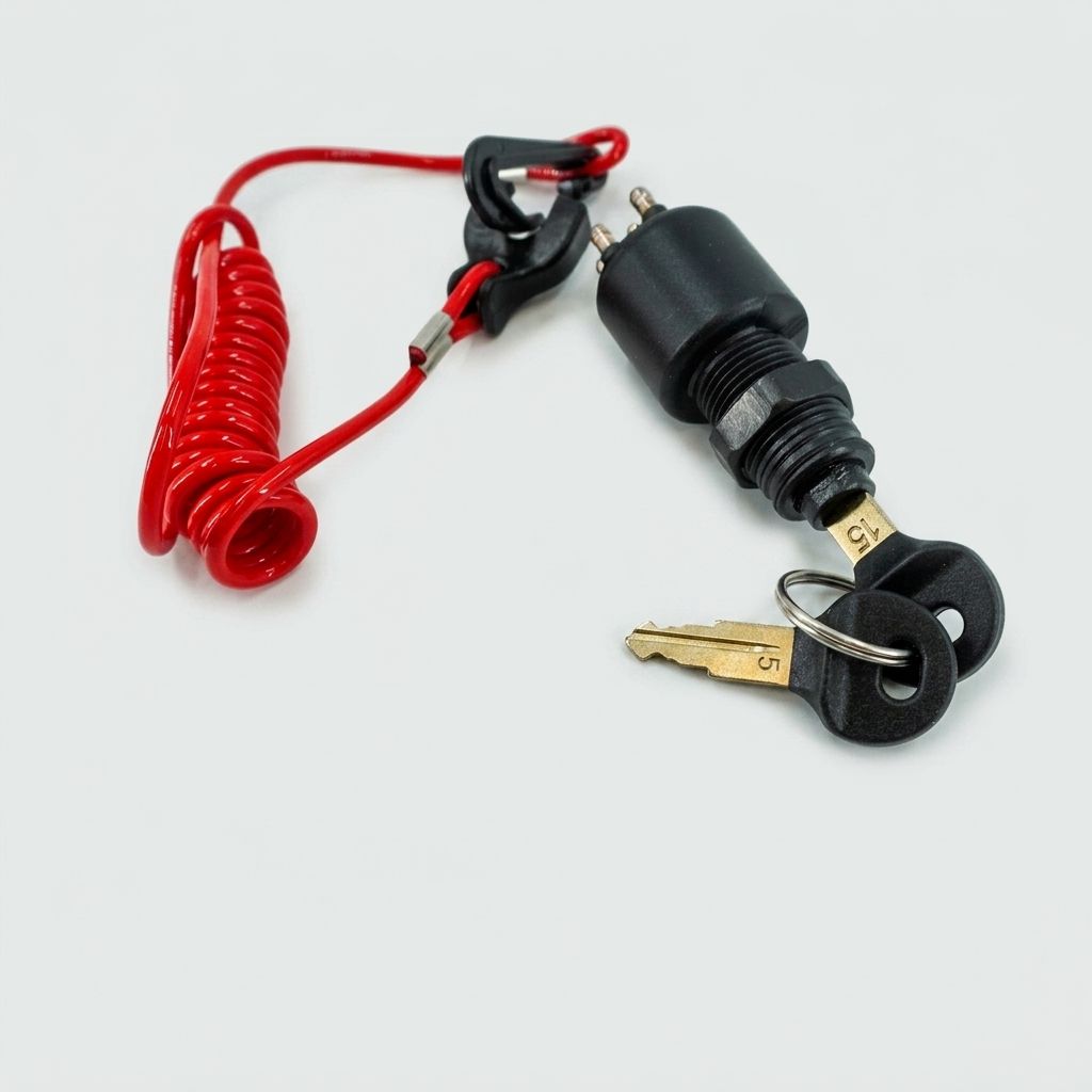 IGNITION KEY SWITCH W/ LANYARD