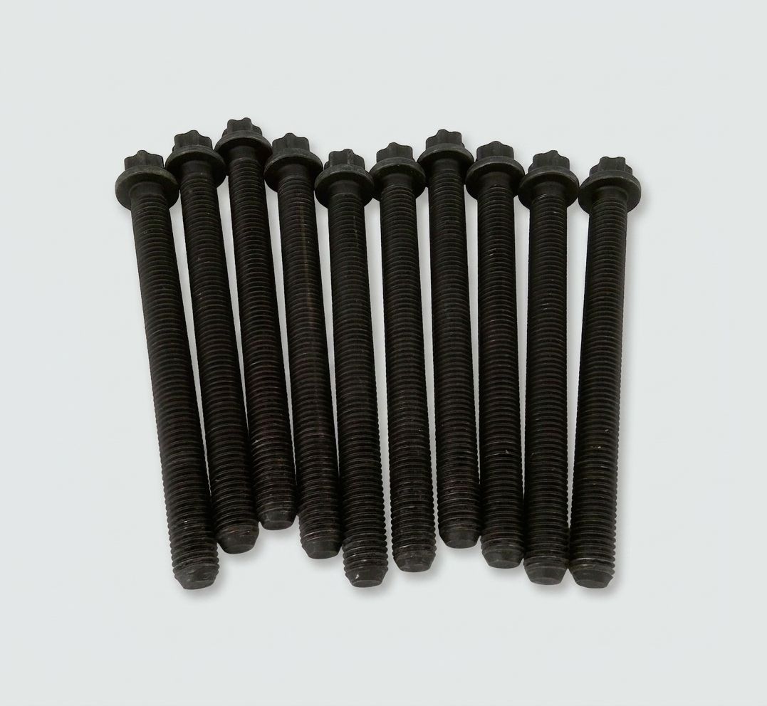CYLINDER HEAD BOLTS, 10 PCS