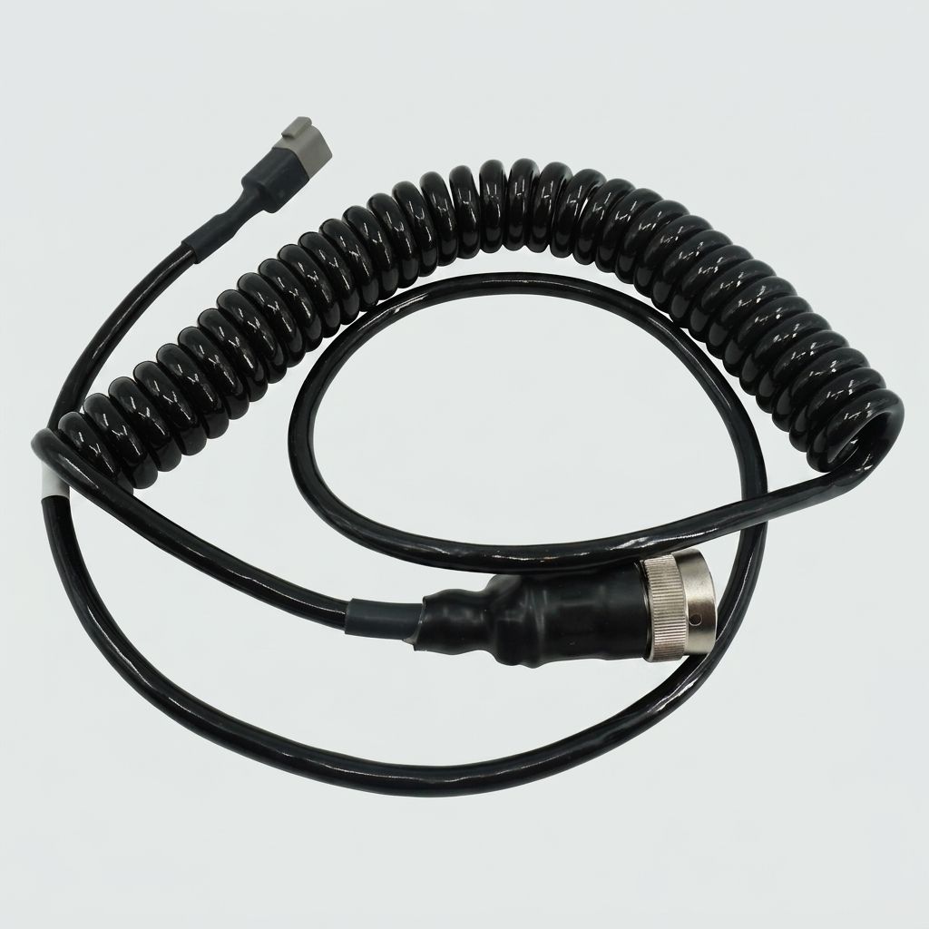PLATFORM CONTROL CABLE COILED