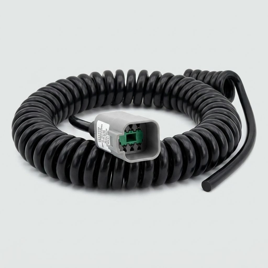 PLATFORM CONTROL CABLE COILED